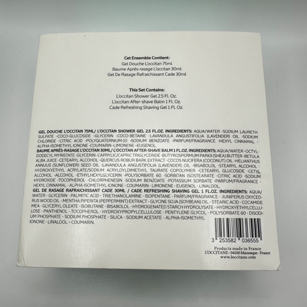 L'occitane Men's Grooming Starters - Picture 3 of 3